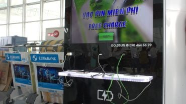 Thông Tin Địa điểm Sạc Pin thiết bị điện tử trong Sân Bay Nội Bài