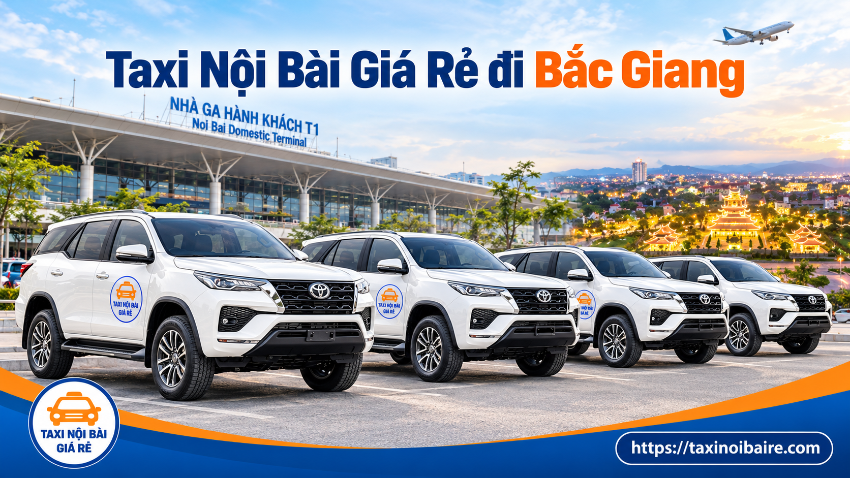 taxi nội bài giá rẻ đi yên dũng bắc giang