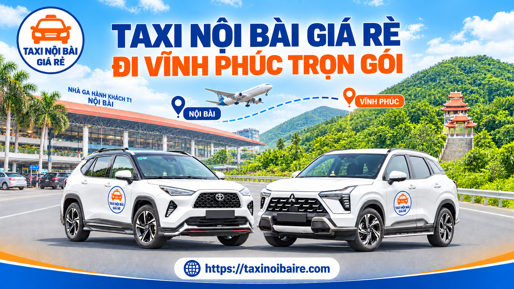taxi nội bài đi vĩnh phúc