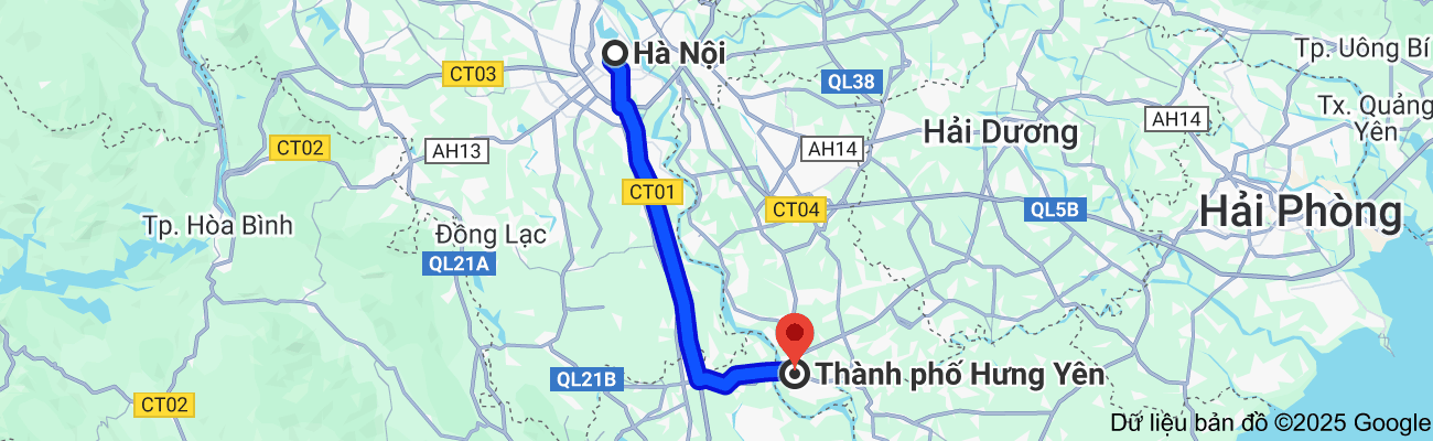  Taxi Hà Nội đi Hưng Yên 