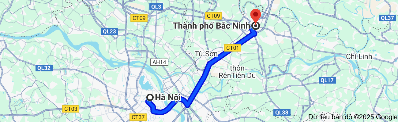 Hà Nội đi Bắc Ninh Giá Rẻ
