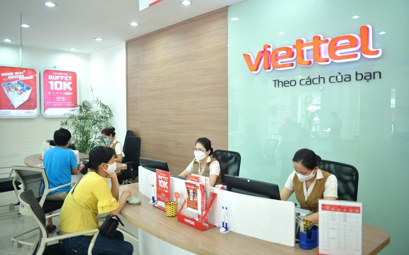 Quầy bán Sim Điện Thoại tại Sân Bay Nội Bài